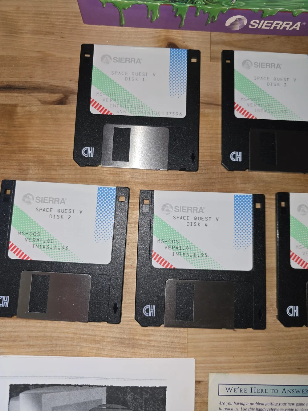Space Quest V Roger Wilco 5  Mutation Tandy PC 3.5